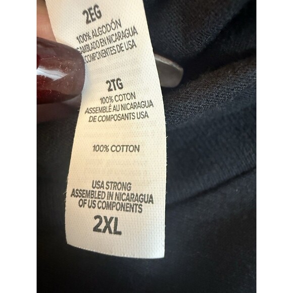 Tokyo-Tiger Japanese Art Koi Fish Black Short Sleeve T Shirt Size 2XL - Picture 7 of 7